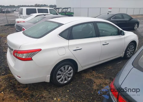 2015 Nissan Sentra Sv from USA, damaged, VIN 3N1AB7AP6FL675420